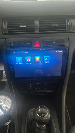 Rádio Audi A6 C5 Android 14 com GPS (Novo)