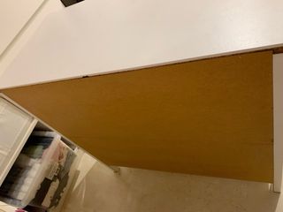 Cómoda blanca 3 cajones 90x45x80