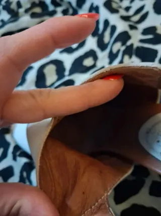 Sandalias/Zuecos Piel Blancos