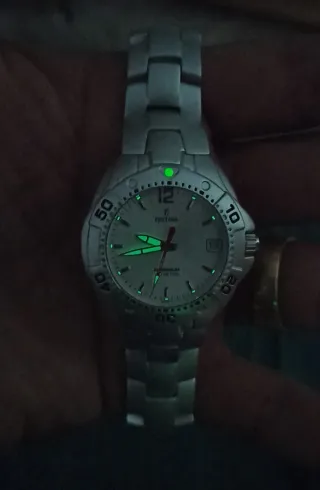 Reloj Festina Plata y Blanco