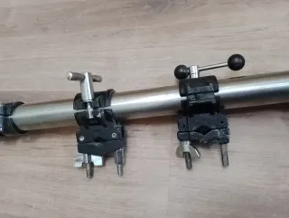 Barra rack percusión con abrazaderas