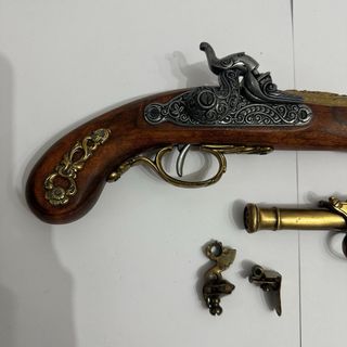 Réplica Pistola Antigua Decorativa
