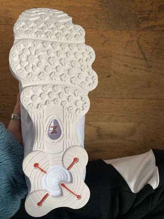 Nike Shox TL Plata y Blanco