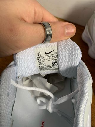 Nike Shox TL Plata y Blanco