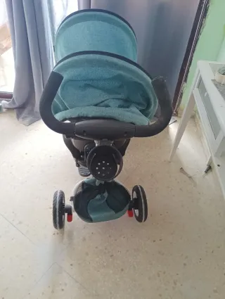 Triciclo doble para gemelos