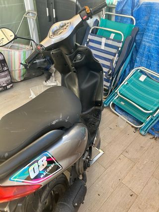 Carcasas Jog RR Gris Nardo y Pegatinas Holográfica