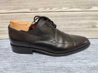 Fratelli Rossetti Scarpe Derby Pelle Nera Tg 6