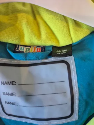 Cazadora nieve infantil talla 4