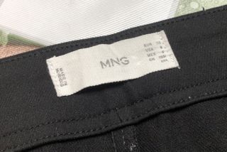 Pantalón Mango Negro
