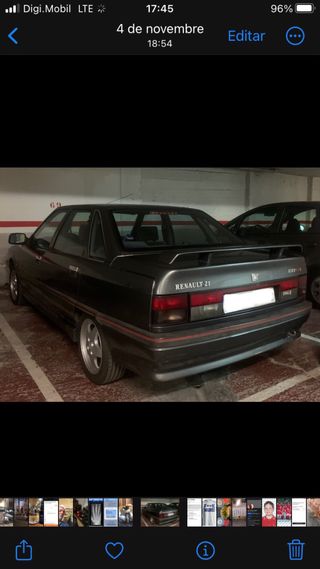 RENAULT 21 GTI 12V 140CV