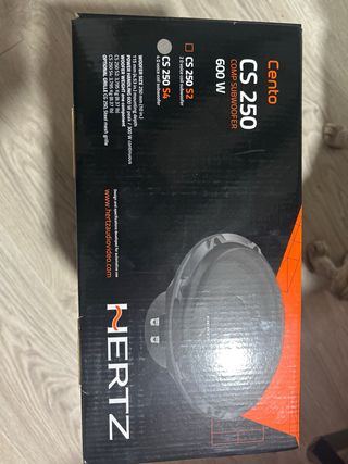 Subwoofer 10 pulgadas Hertz CS 250