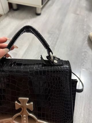 Mochila Negra Efecto Cocodrilo