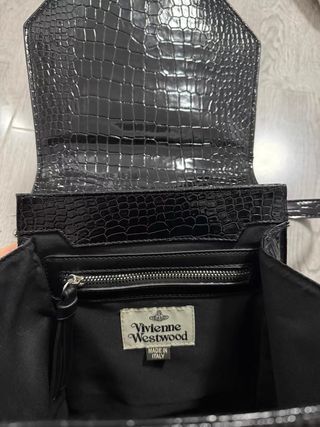 Mochila Negra Efecto Cocodrilo