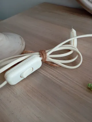 Conjunto 2 lámparas mesita noche