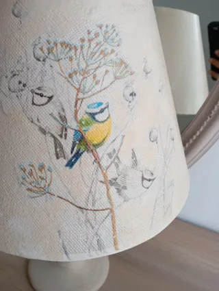 Conjunto 2 lámparas mesita noche