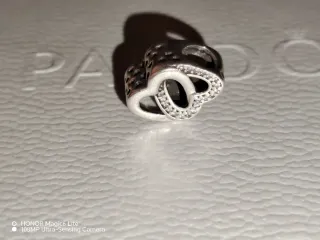 Charm Pandora Cuori Intrecciati Argento