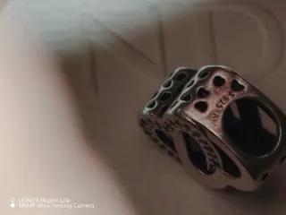 Charm Pandora Cuori Intrecciati Argento