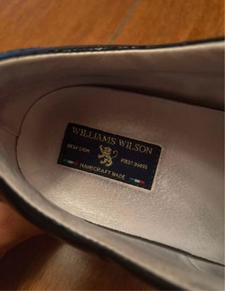 Scarpe Williams Wilson Camoscio Pelle Beige Verde