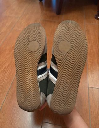 Scarpe Williams Wilson Camoscio Pelle Beige Verde