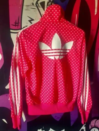 S Chaqueta Adidas Firebird Besos Rosa