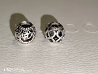 Due Charm Pandora Originale Argento 925