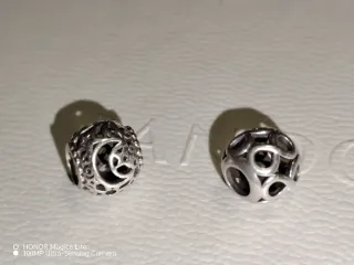 Due Charm Pandora Originale Argento 925