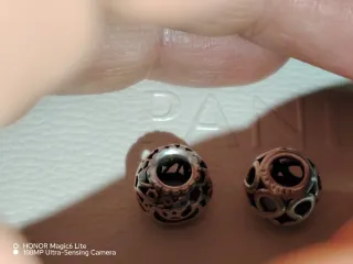 Due Charm Pandora Originale Argento 925