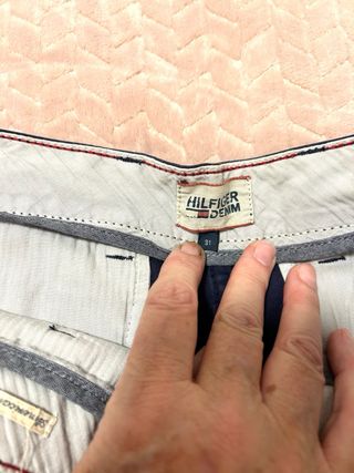 Bermuda Tommy Hilfiger Azul W-31.