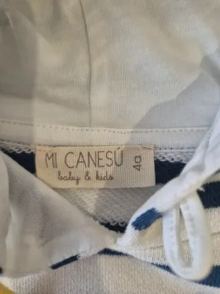 Sudadera Mi Canesú Unisex Talla 4