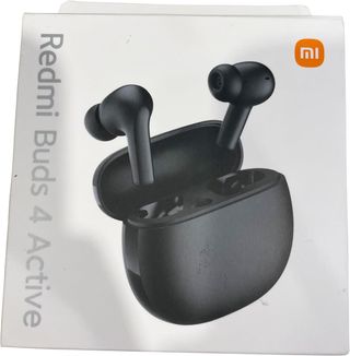Xiaomi Redmi Buds 4 Active, Auricular Bluetooth 5.3, Negro, REACONDICIONADO, marcas minimas