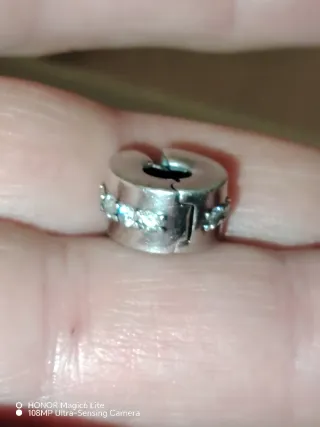 Clip Pandora Argento 925 Originale