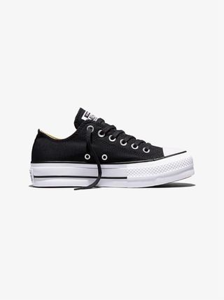 Converse plataforma negras