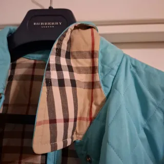 Chaqueta Burberry acolchada cuadros