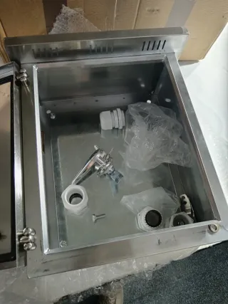 Gabinete de Control Acero Inoxidable 50x40x16cm