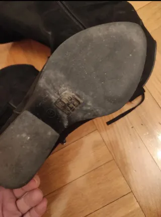 Botas cowboy  flecos talla 37