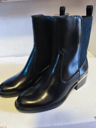 Botas de tacón altas marrones