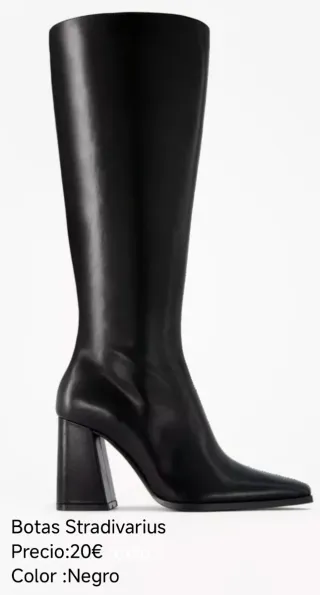 Botas de tacón altas marrones