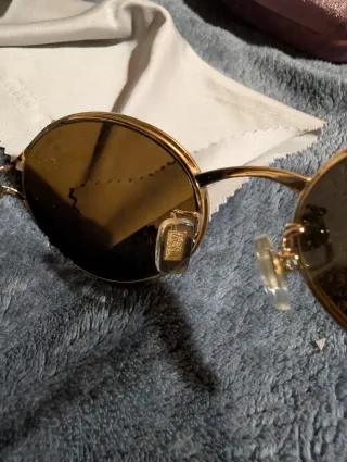 Occhiali Miu Miu Donna Oro Marrone