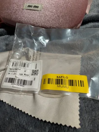 Occhiali Miu Miu Donna Oro Marrone