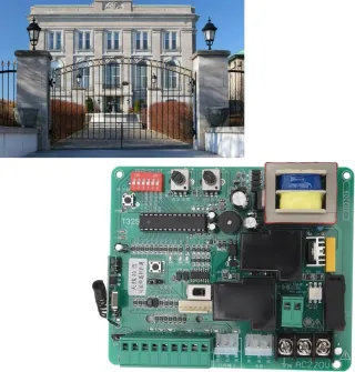 Placa control puerta corredera