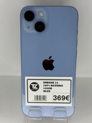 iPhone 14 Azul 128GB Batería 100%