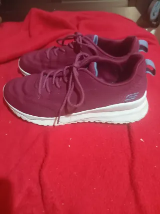 Skechers Bobs Mujer Granate