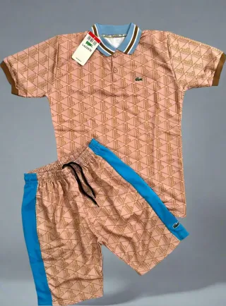 Conjunto Lacoste Polo y Shorts