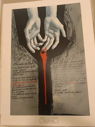 Ilustración Poema Blas Otero Luis Muñoz