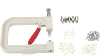 Kit para colocar perlas y remaches