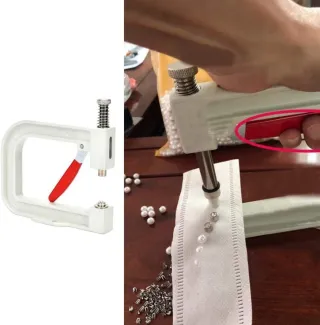 Kit para colocar perlas y remaches