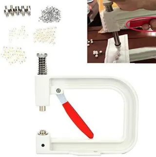 Kit para colocar perlas y remaches