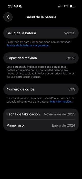 iPhone 15 Pro Azul Original