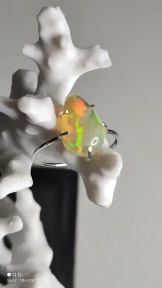 Anillo Plata 925 con Ópalo.