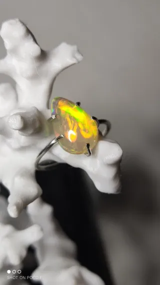 Anillo Plata 925 con Ópalo.